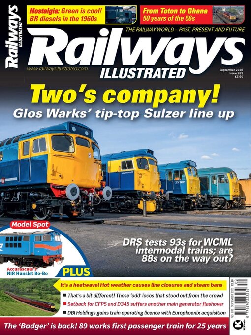 Cover image for Railways Illustrated